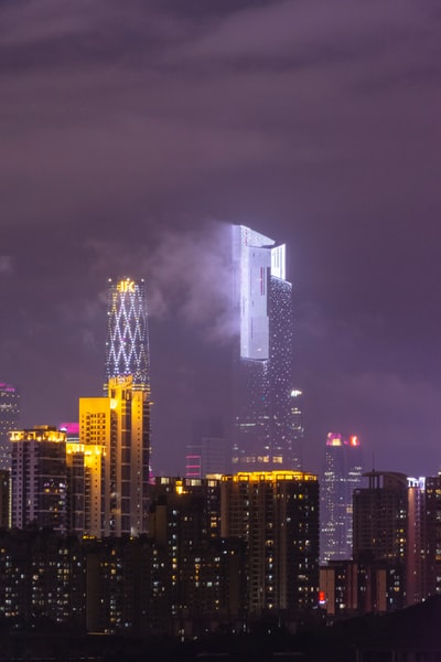 White concrete building
